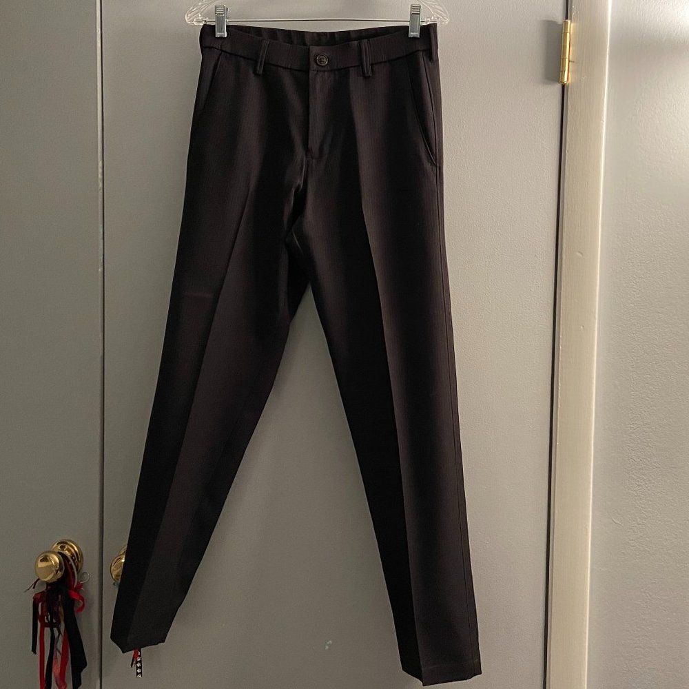 Men's Black Dress Pants ~ Haggar